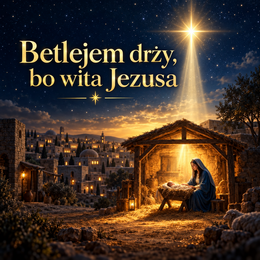 Betlejem drży bo wita Jezusa